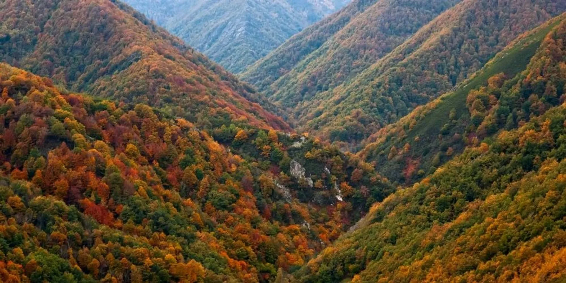 Paisaje del Fuentes del Narcea, Degaña e Ibias, Asturias - vista panorámica