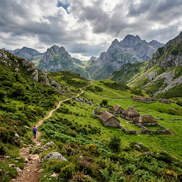 Ruta del Real Camín de la Mesa - La Bustariega
