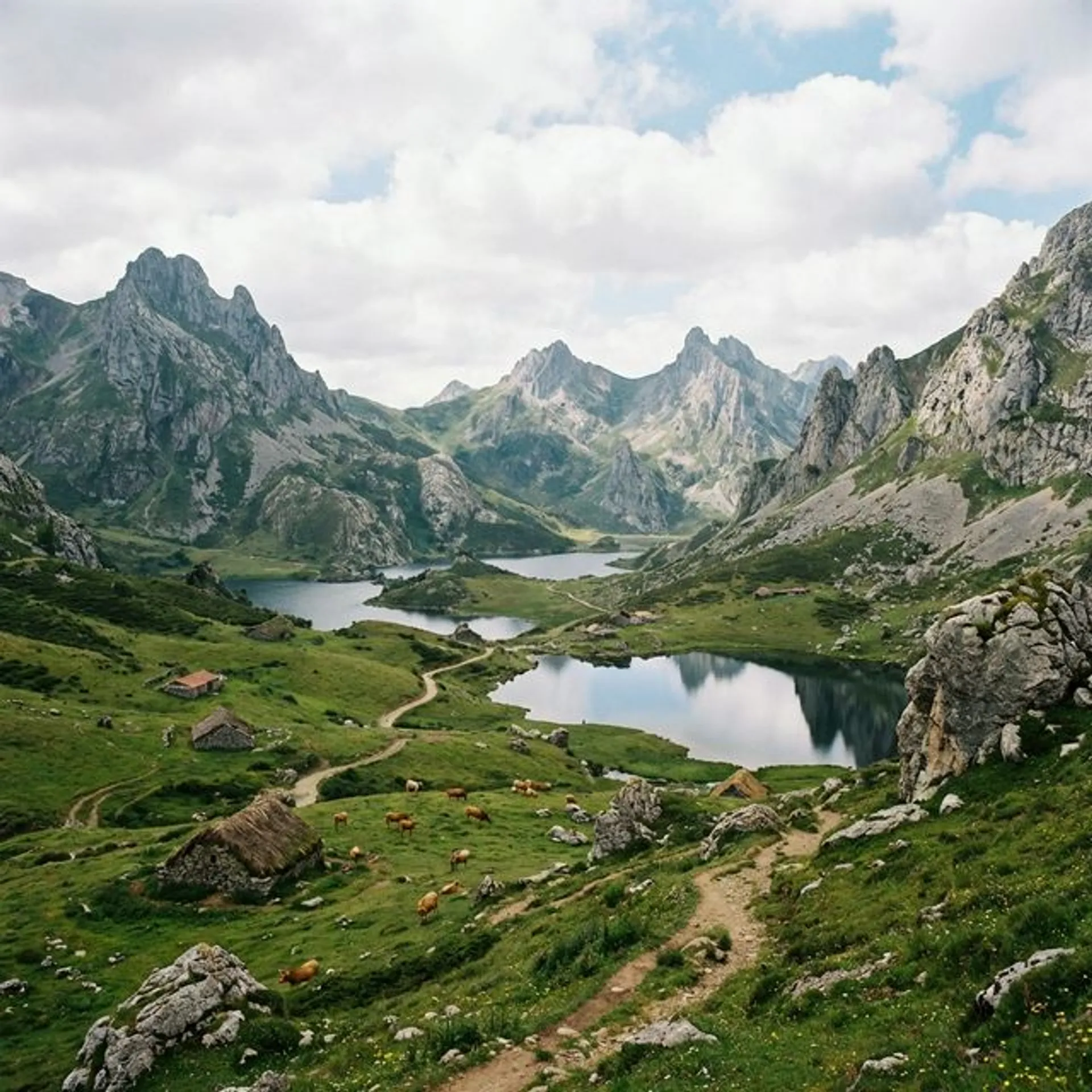 Ruta El Cabril Route - senderismo en Parque Natural, Asturias