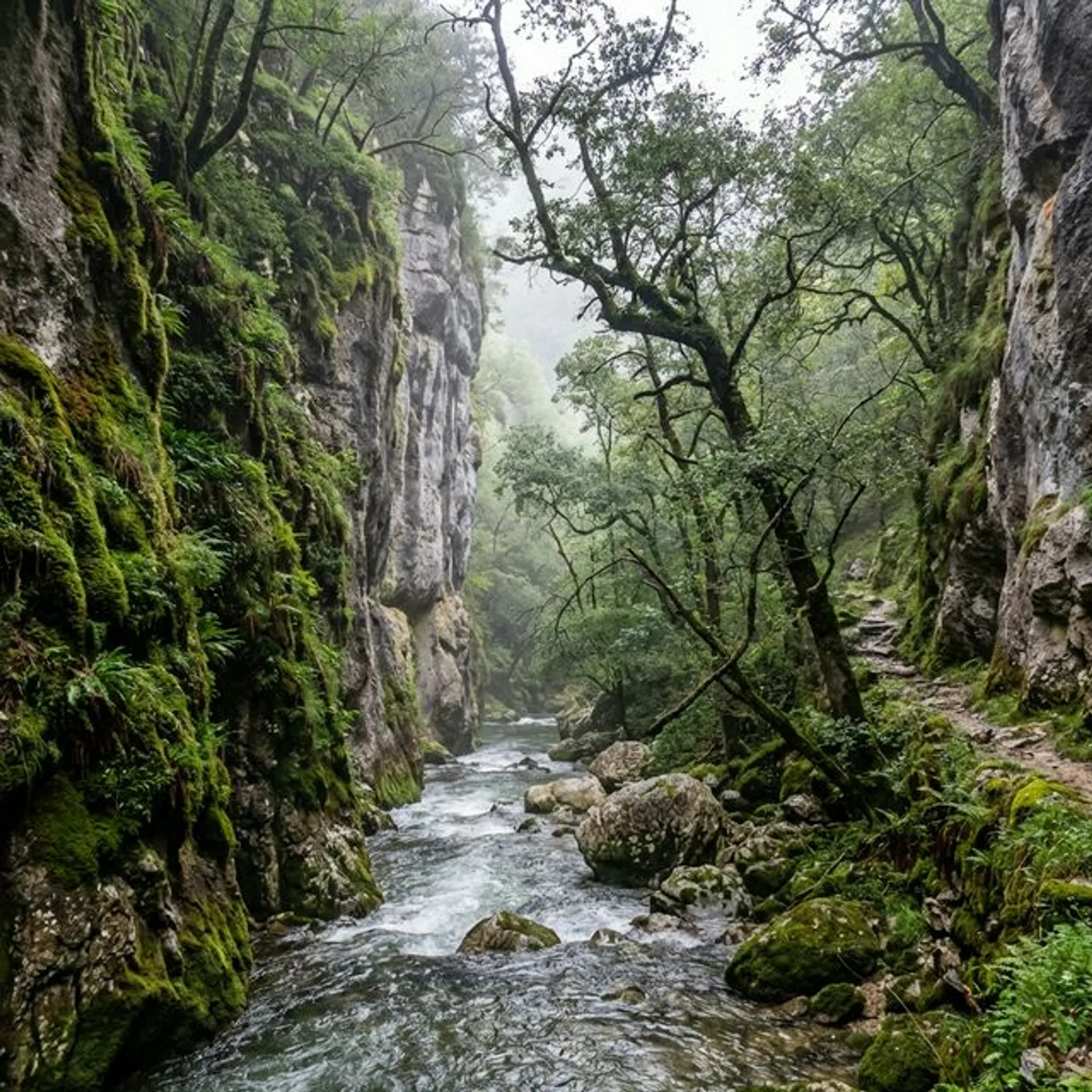 Ruta Foz de los Scaffolds - senderismo en Parque Natural, Asturias