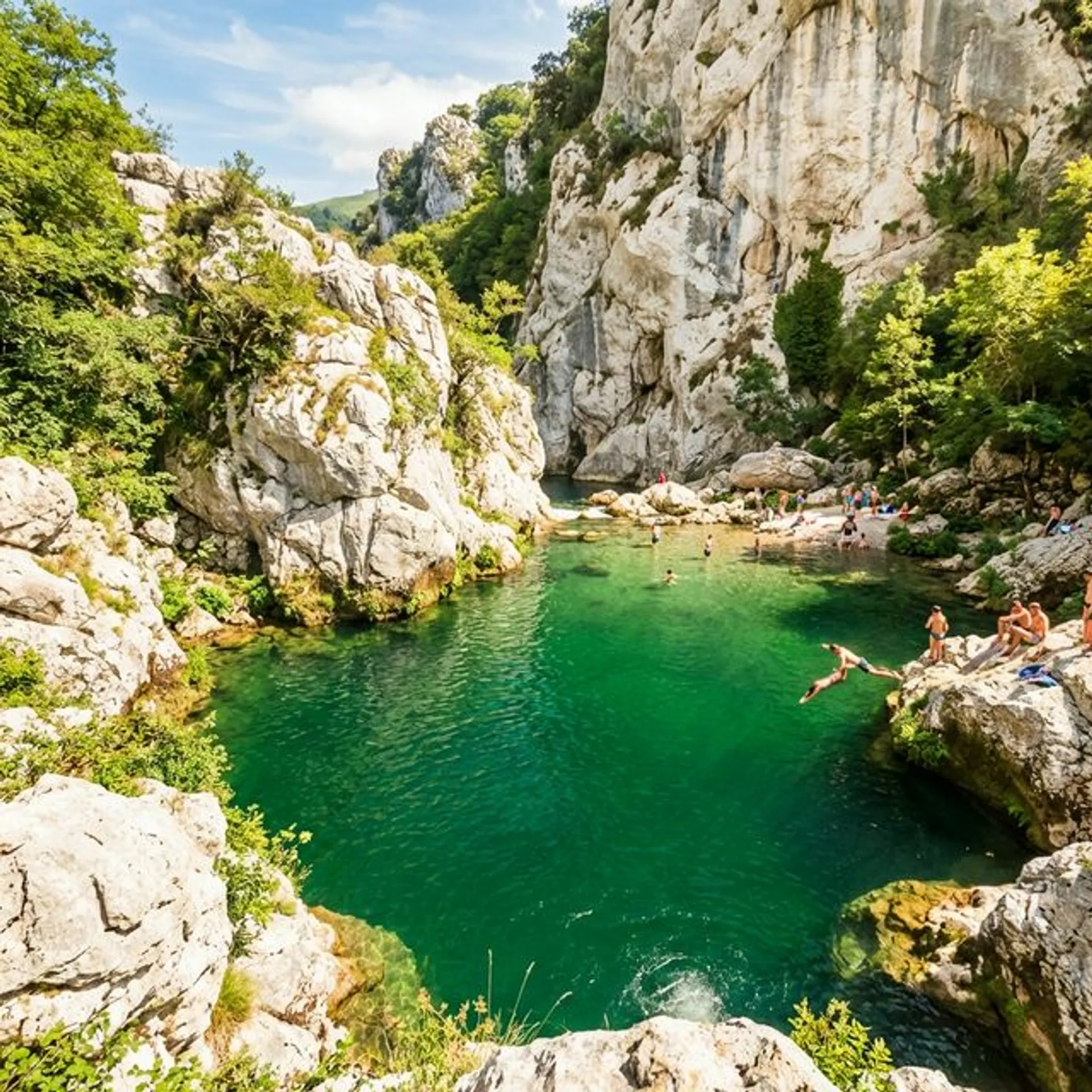 Ruta Route of the Olla de San Vicente - senderismo en Parque Natural, Asturias