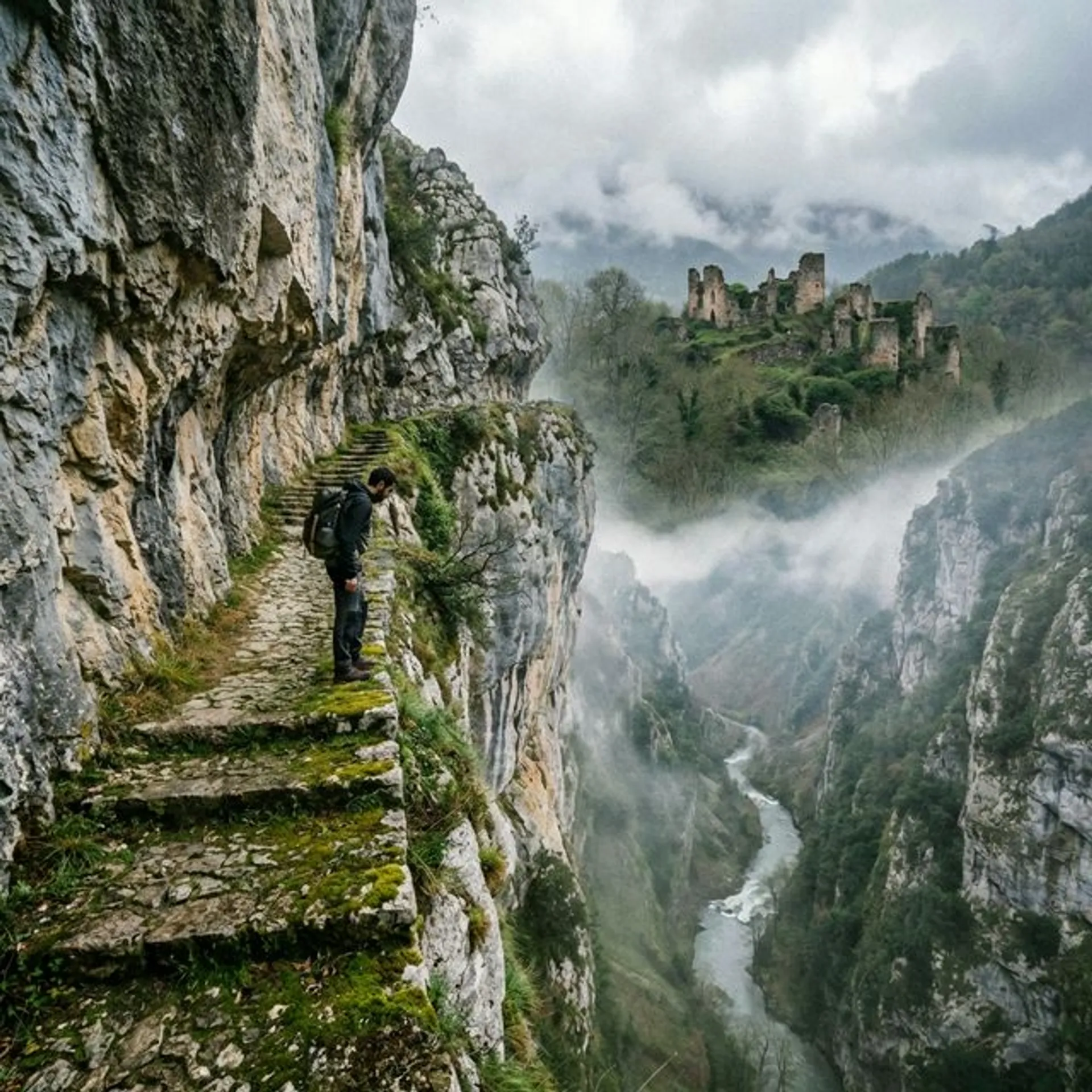 Ruta Senda del Cartero - senderismo en Parque Natural, Asturias